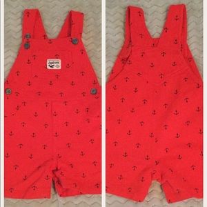 Boys short overalls